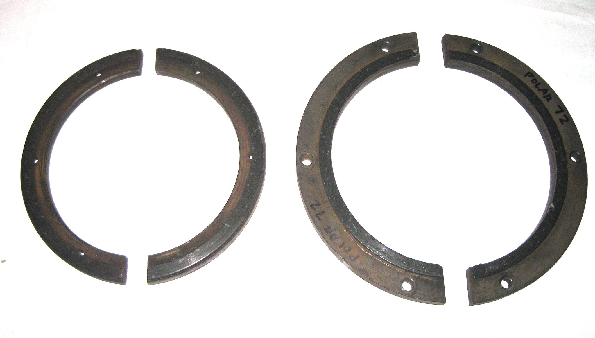 Used Clutch Brake Rings for Polar 72 CE paper cutter. part numbers 010300 and 010302