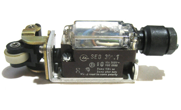 Used Limit Switch assembly for Polar paper cutter, for plastic timing cams. Elan SEG