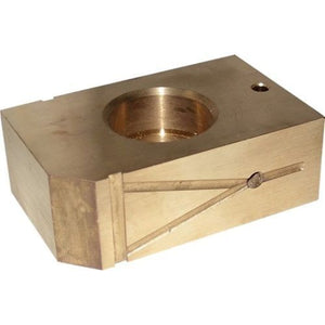 Bronze guide block for Lawson paper cutter 2AB2062