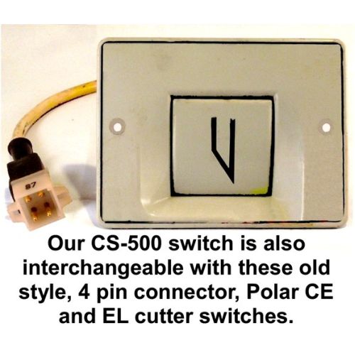 Push Button Cut Switch for Polar Cutters, 027293, 010053, CS-500