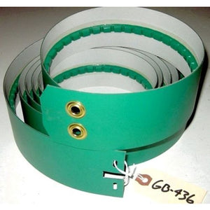 Slot Cover Green Belt for Polar 115 Cutter, 033961, GB-436